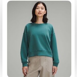 Softstreme oversized cropped crew